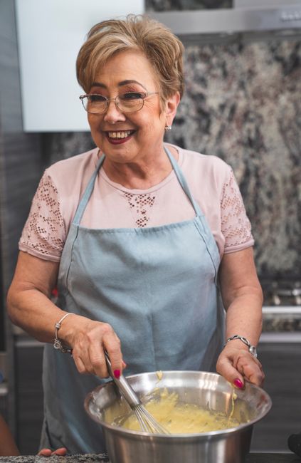 Nona Ankica iz Kastva, po kojoj je nastala priča Tajne Tjestenine